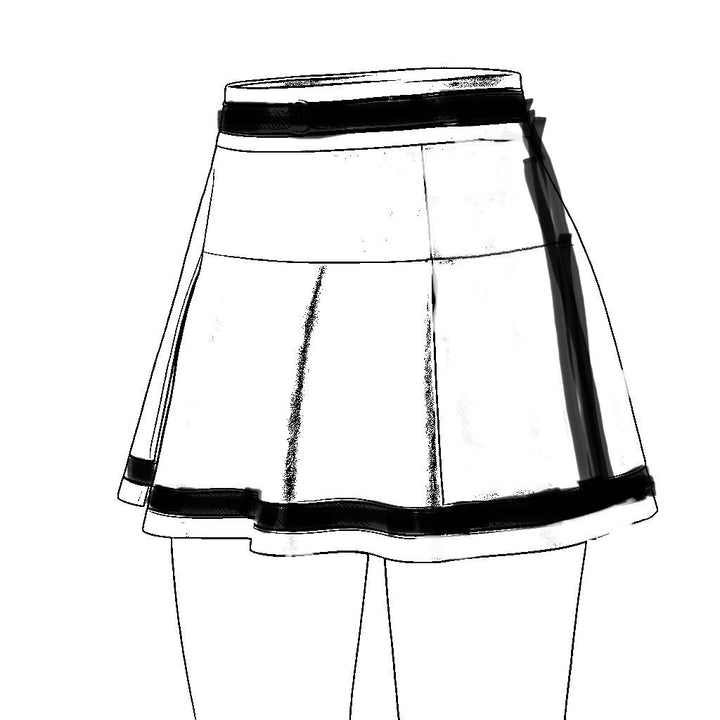 Tennis Club Pleated Mini Skirt